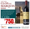2000 Clos du Marquis - RP 91 - ONE bottle Free Delivery